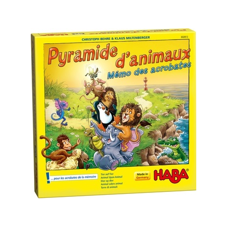 Pyramide d'animaux - Mémo des acrobates