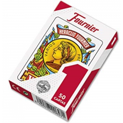 Jeu de 50 cartes Espagnoles Fournier Heraclio