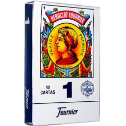 Jeu de 50 cartes Espagnoles Fournier Heraclio