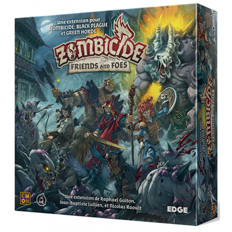 Zombicide Black Plague : Extension - Friends and Foes