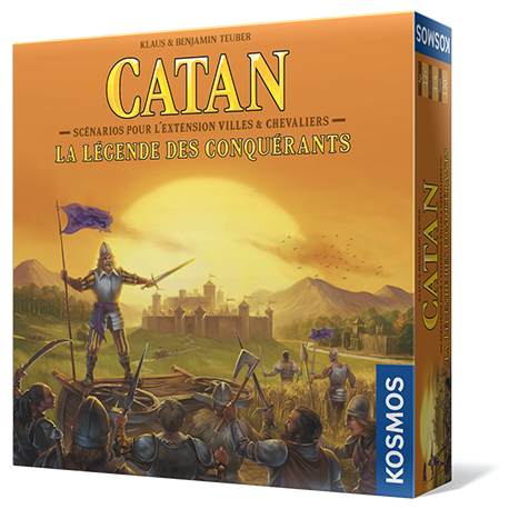 Catan : Extension la légende des conquérants