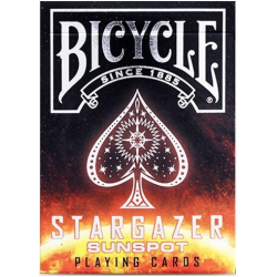 Jeu de 54 cartes bicycle Stargazer Sunspot