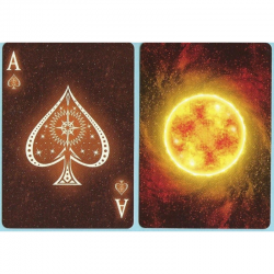 Jeu de 54 cartes bicycle Stargazer Sunspot