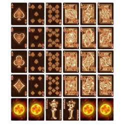 Jeu de 54 cartes bicycle Stargazer Sunspot