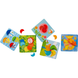 Jeu de classement - Lunes colorées