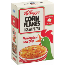 Puzzle Kellogg's Cornflakes recto/verso