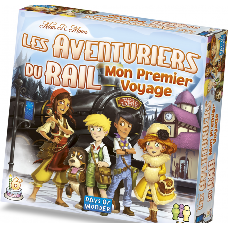 Acheter Les Aventuriers du Rail - Europe - Jeu de société - Days of wonder