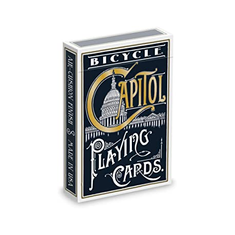 Jeu de 54 cartes bicycle Capitol