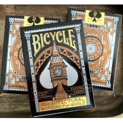 Jeu de 54 cartes bicycle Architectural