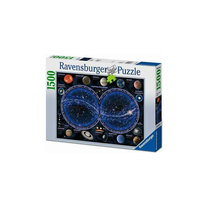 Puzzle Ravensburger 1500 pièces Planisphère Céleste