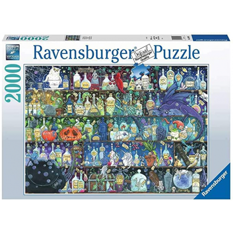 Puzzle 2000 pièces - Ravensburger - L'étagère à Potions
