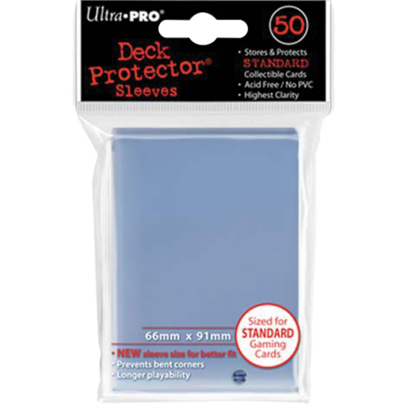 Protège-cartes Ultra Pro Standard Transparent x100