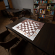 Tapis de jeu 60x60 Echecs pédagogiques