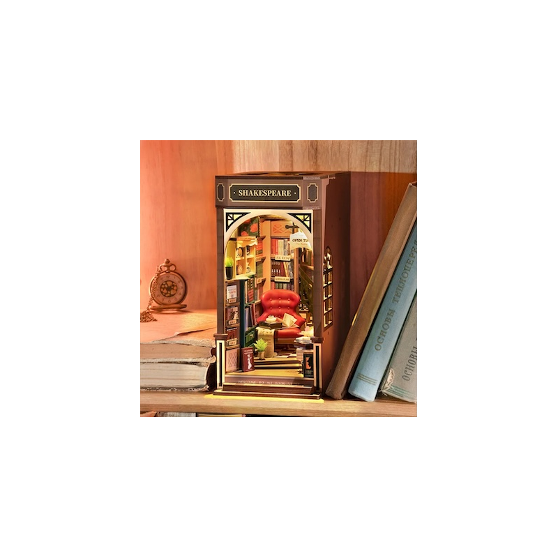 Booknooks : mini-scènes en 3D pour décorer et raconter des histoires