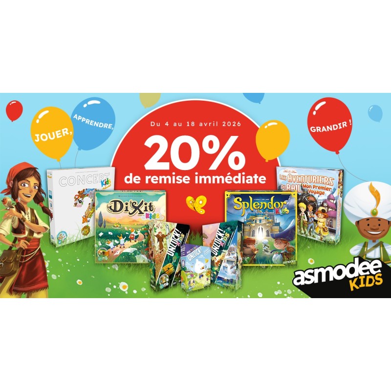 Profitez d'une offre promotionnelle pour Pâques sur les jeux Asmodee