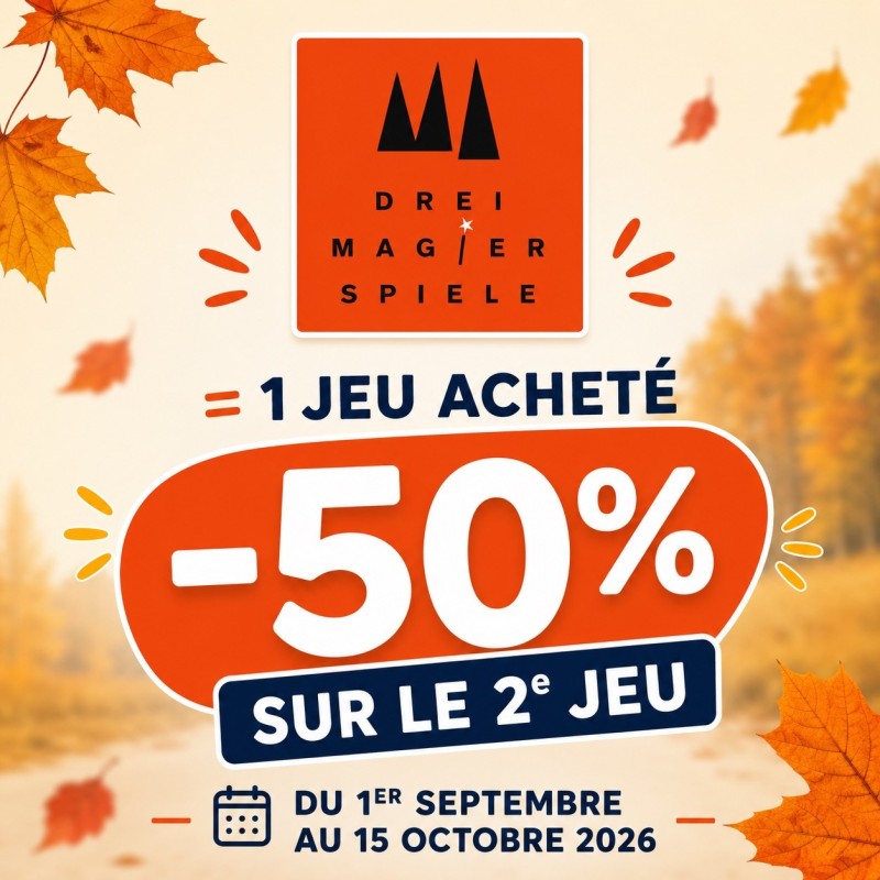 Promo Drei Magier – Jusqu’à -50 % sur le second jeu